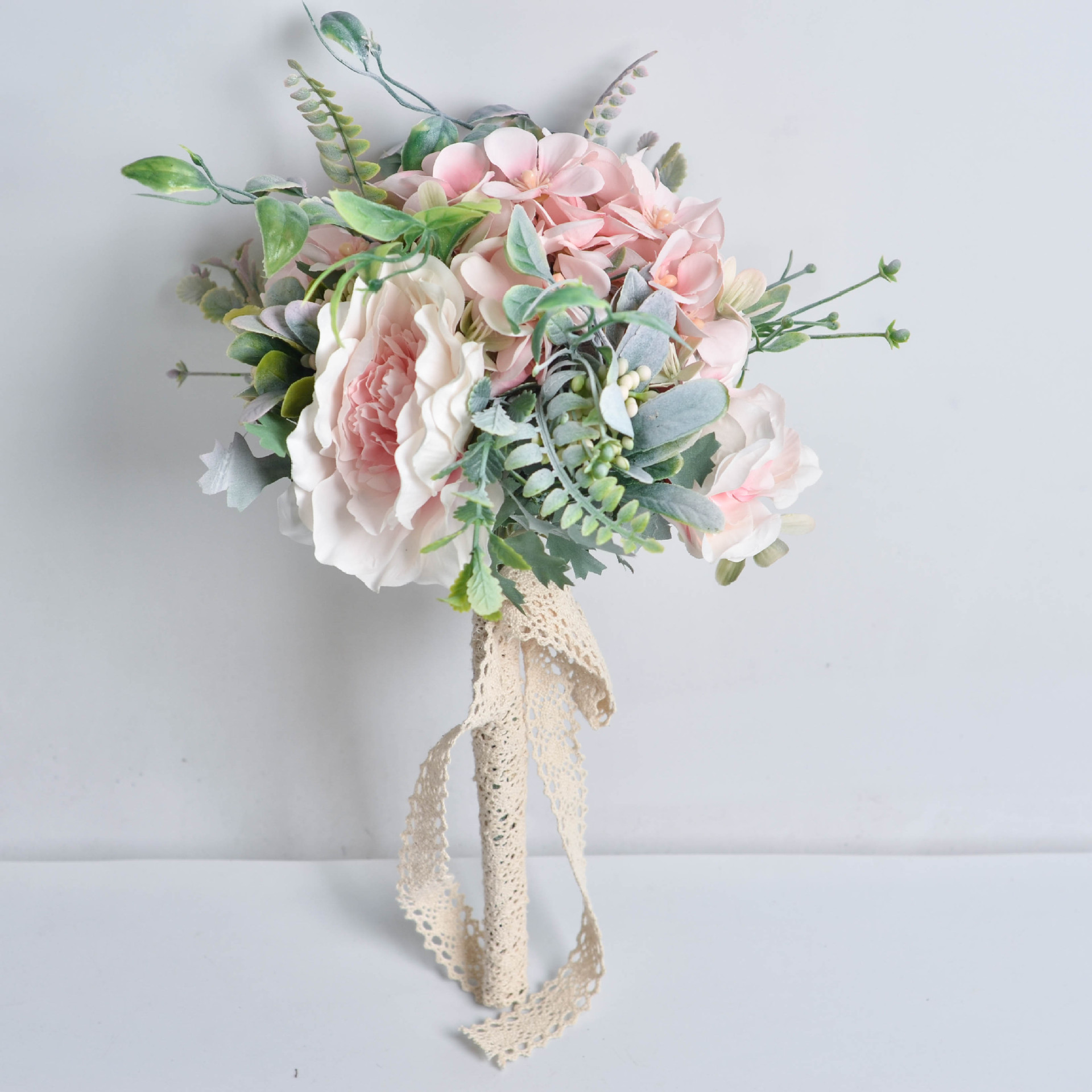 欧美户外风格ins仿真花 婚庆婚礼用品创意花束新娘手捧花拍摄道具