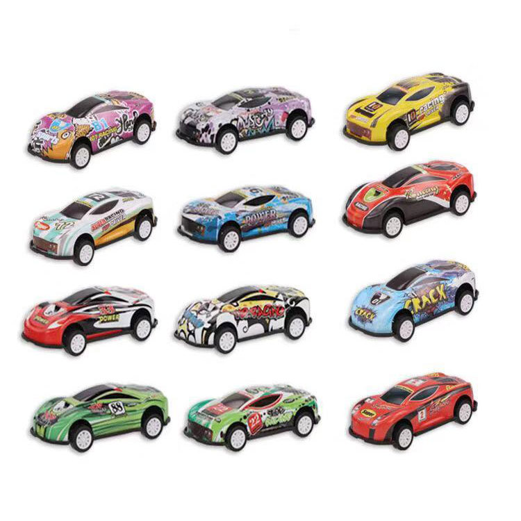 Toy Car Pull Back Car Metal Iron Car Metal Car Car Model Children Stall Hot Sale Gifts Factory Direct Sales