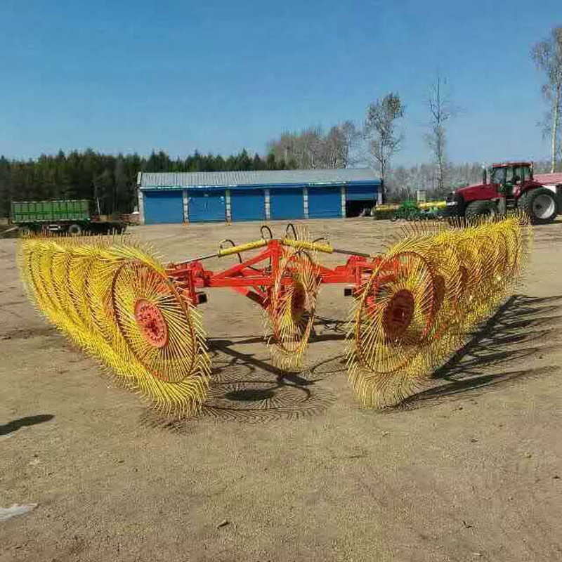 博丰机械指盘搂草机 拖拉机后置式圆盘搂草机 搂草大耙子搂草机