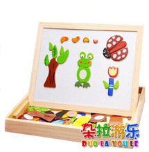 幼儿童磁性拼图男孩女孩宝宝益智力开发积木玩具1-2-3岁4早教5乐6