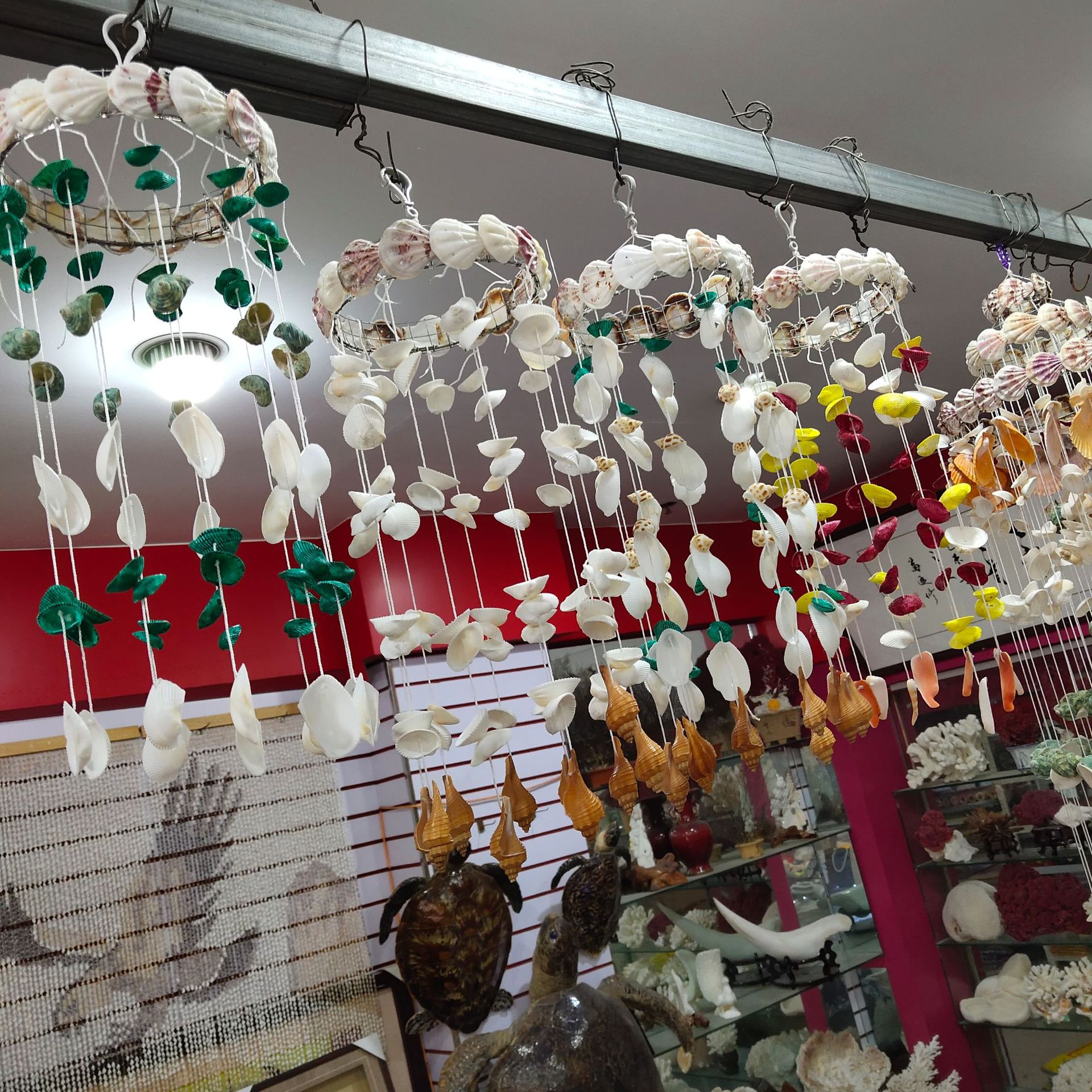 家居装饰自产自销工艺品批发 贝壳海螺 手工diy材料包 贝壳风铃