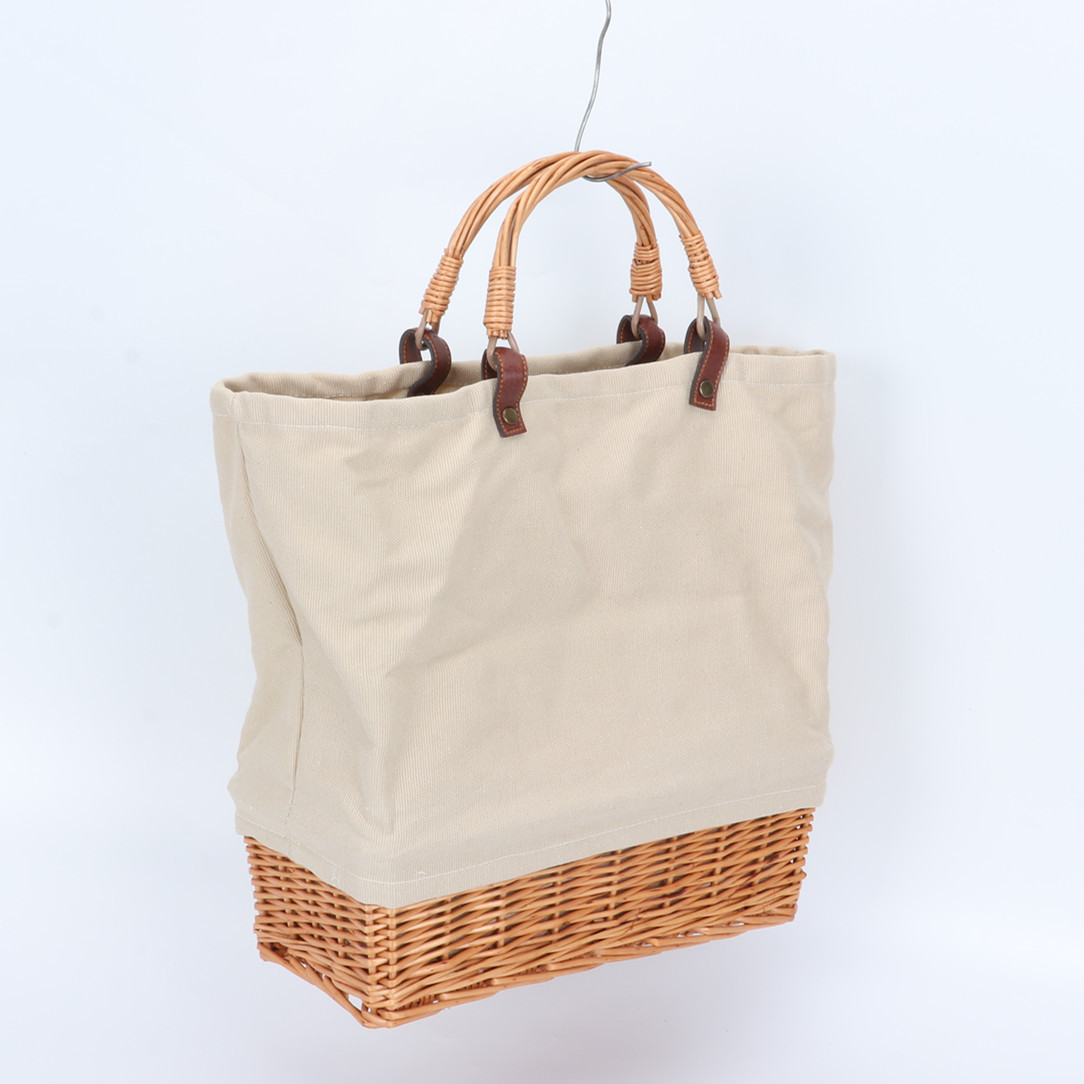 Linyi Lucky Woven Craft Enterprise Supply Wicker Women's Bag Wicker Woven Bag Portable Wicker Bag
