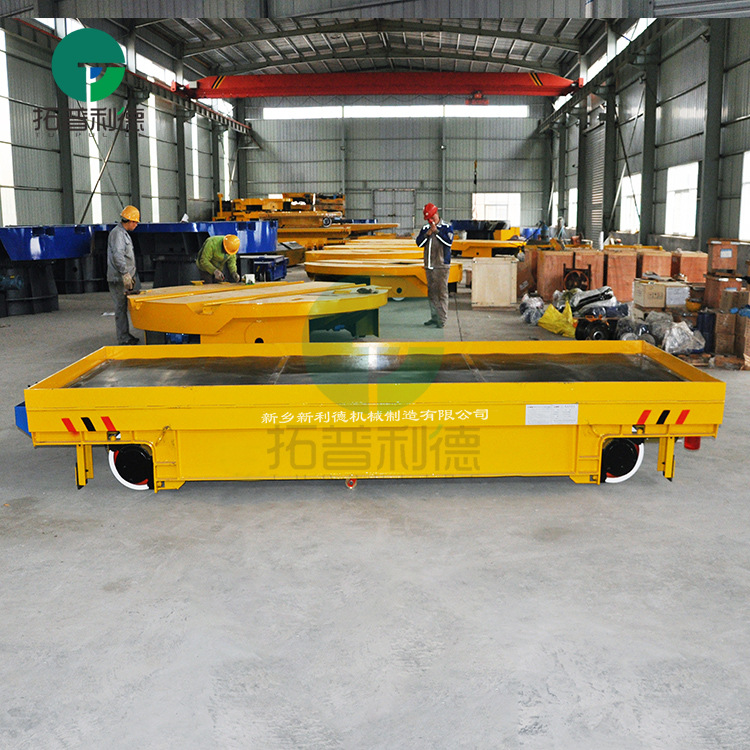 现货直销有轨搬运车 仪征喷漆房用电动摆渡车 低压轨道供电轨道车