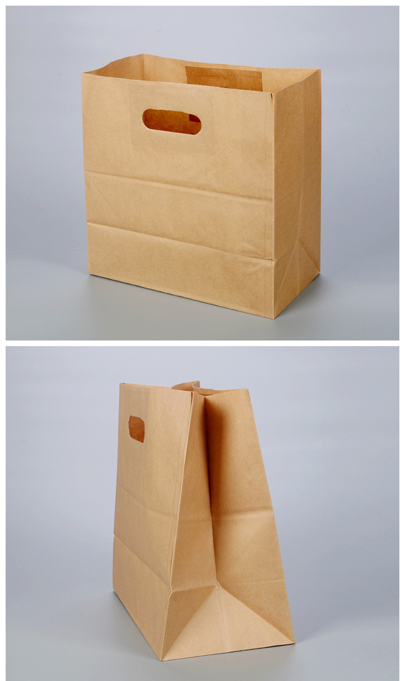 厂家牛皮纸袋可印logo手提袋服装袋包装袋通用礼品纸袋广告袋纸袋