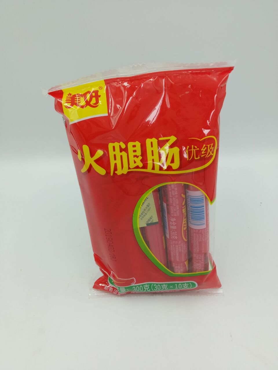 美好30g*10支/袋火腿肠 56g*10支/袋美好火腿肠零食小吃 批发