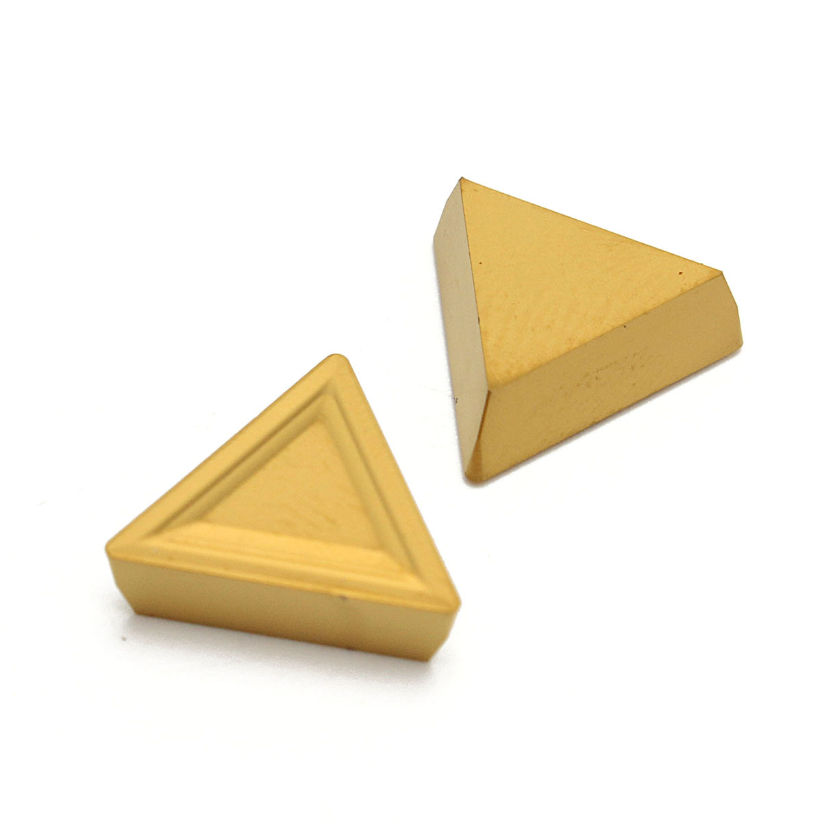 10件tpmr 110304三角形硬质合金金钨刀片插入盒带工具