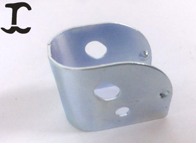 厂家定制u型加强铁片五金冲压件u型固定夹婴童用品配件支持odmoem