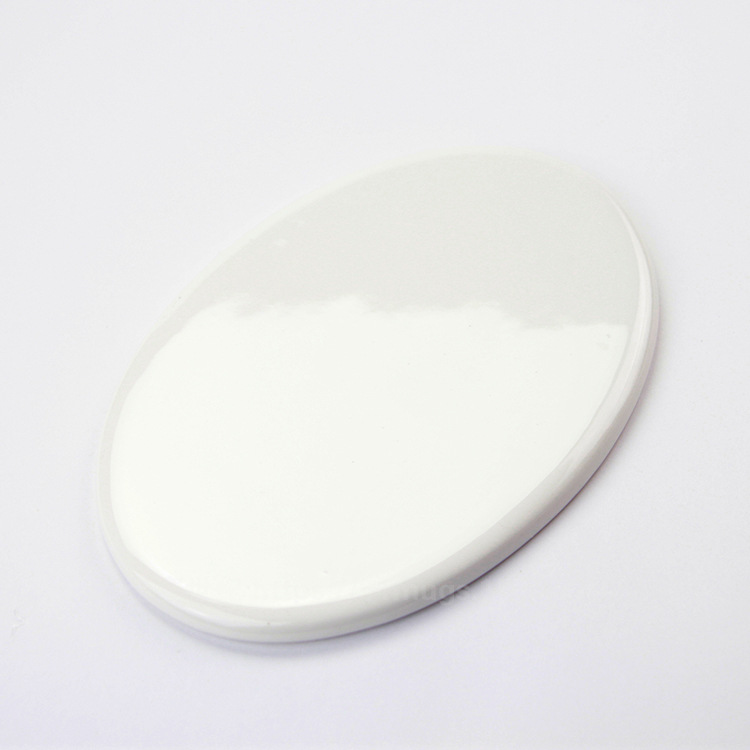 3-Inch 4-Inch 5-Inch Oval Porcelain-Inch 5-Inch Heart-Shaped Porcelain Thermal Transfer Printing Porcelain Can Print Patterns Factory Direct Sales