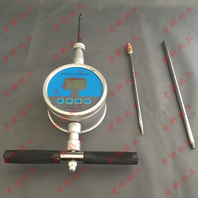 地基承载力现场检测仪,早已于70年代列入国际标准,叫做袖珍贯入仪
