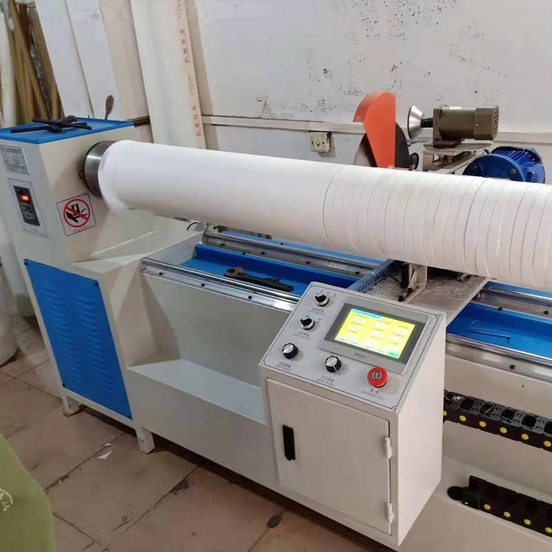 现货供应布料汽车用品包边条抽条机全自动大圆刀切条机