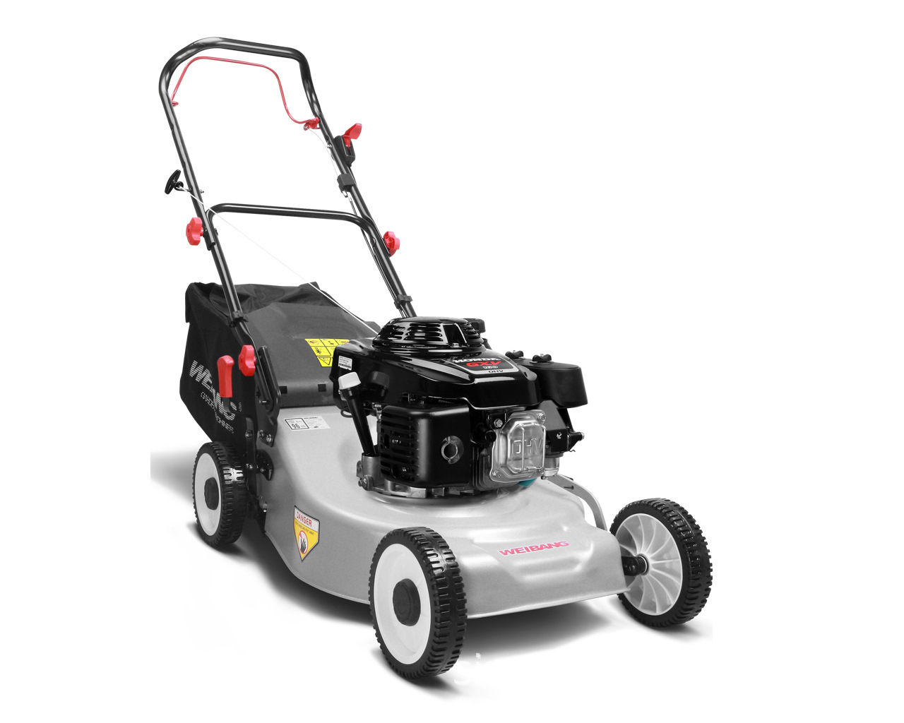 维邦wb506hh草坪剪草机/20寸gxv160动力手推式钢底盘割草剪草机