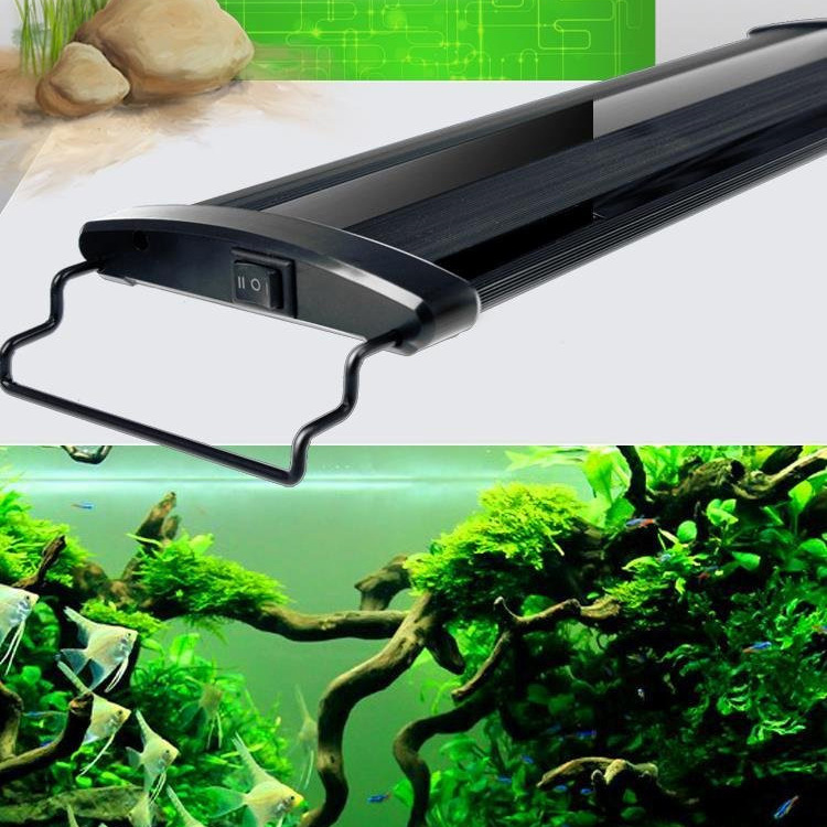 Cross-Border Hot Selling Led Fish Tank Fluorescent Fixture Full Spectrum Coral Aquarium Lamp Led Aquarium Light Landscaping Plant Grow Light