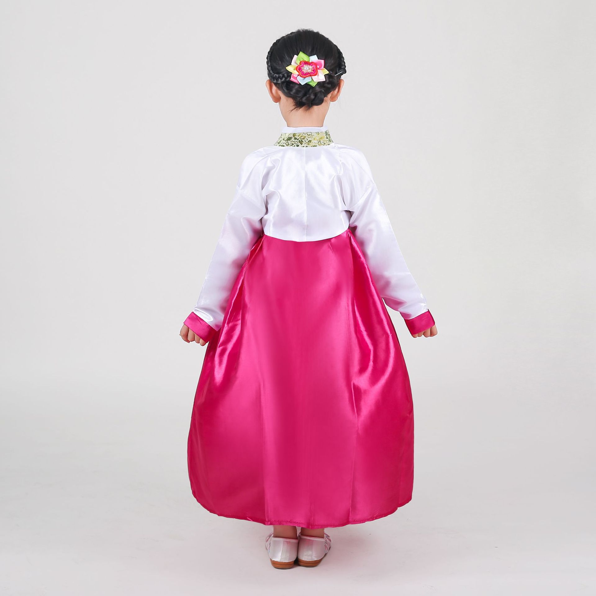 女童大长今服装传统朝鲜族演出服女孩韩国民族韩服韩式舞蹈裙舞台