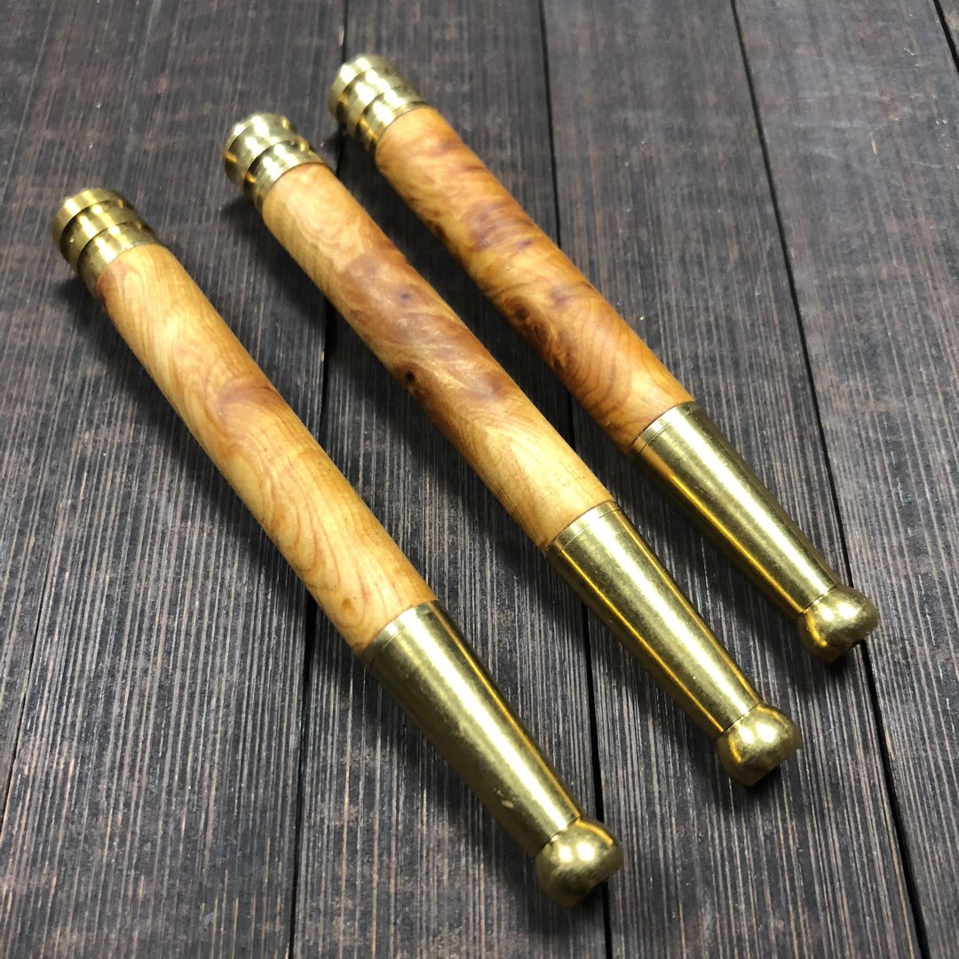 烟嘴 木质厂家直销金丝楠木纯手工磨削过滤嘴男式烟嘴可循环使用