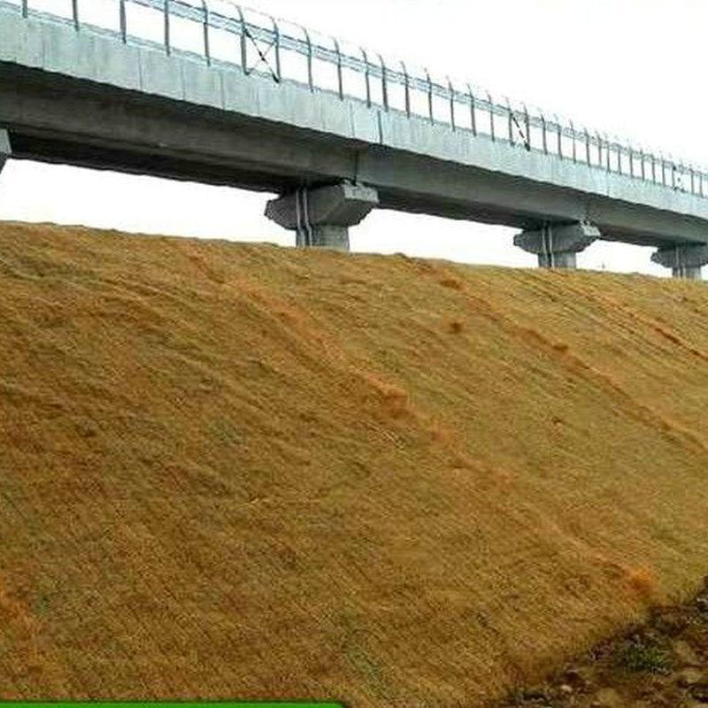 【椰丝毯】植物纤维生态绿化植草护坡毯山体固土加筋抗冲生物毯