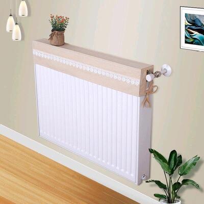 简约家用老式暖气片罩防撞遮挡防熏墙暖气罩装饰布艺防尘罩套盖