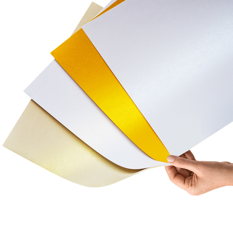 批发a4a3喷墨打印纸单面高光双面亚光珠光名片宣传纸白卡 彩喷纸