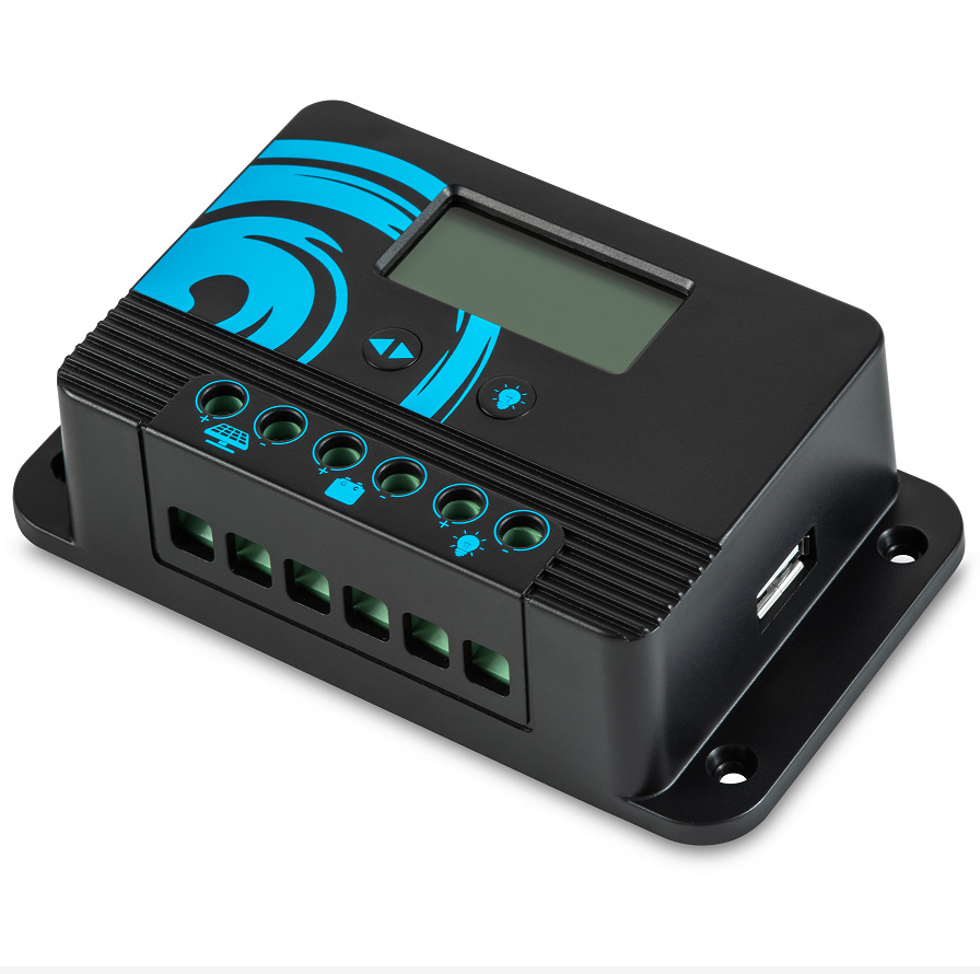 12v24v10a20a太阳能控制器光伏锂电池充电控制器