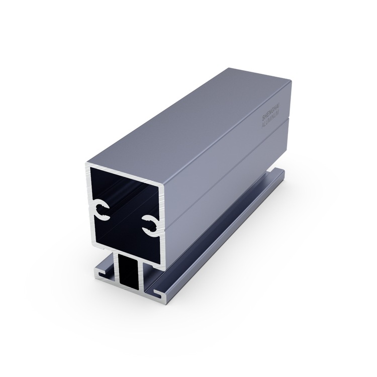 出口欧洲斯洛伐克 60系列推拉窗铝材铝合金高品质门窗工业铝型材