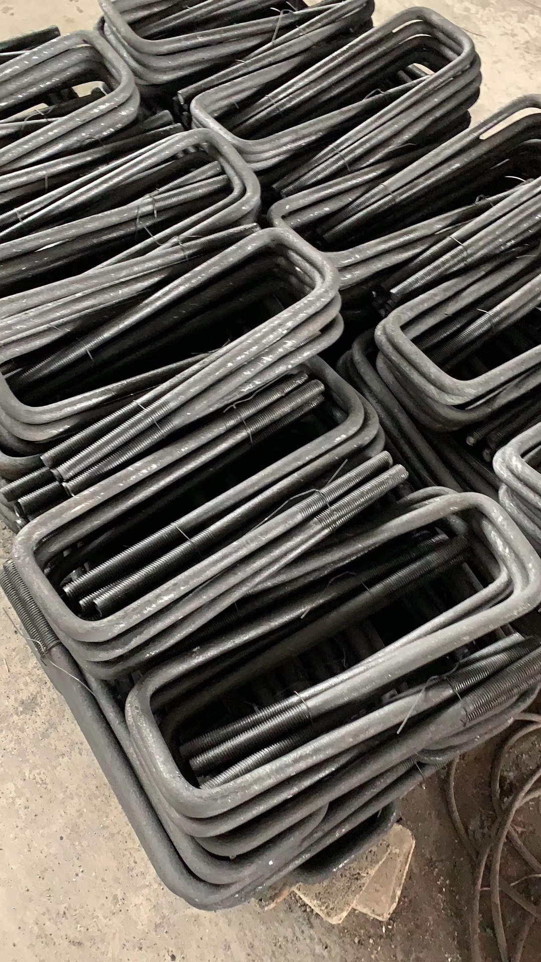 u型螺栓 紧固件 m18m20地脚螺栓连接预埋件u型丝 可定 常规现货