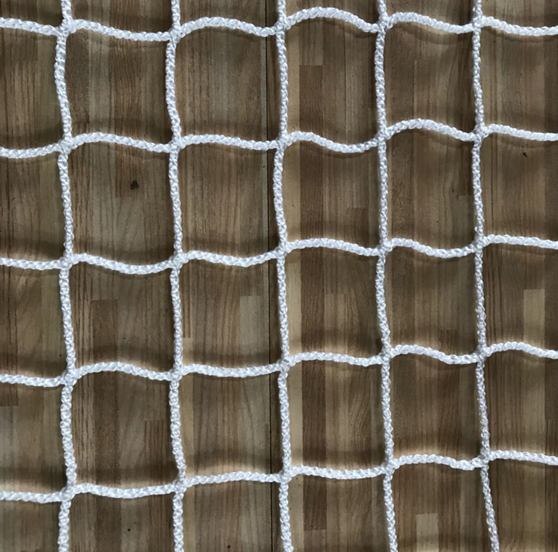 白色安全网尼龙网高强涤纶无结网网绳户外外贸安全防护网