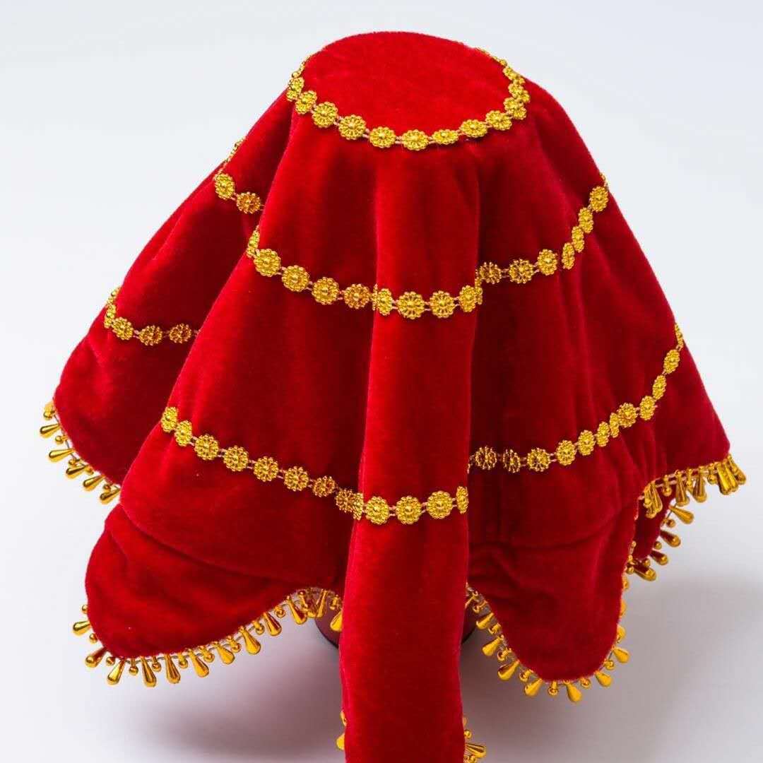 东北二人转手绢花舞蹈红手帕广场舞加厚技巧立转巾带圈绢八角手帕