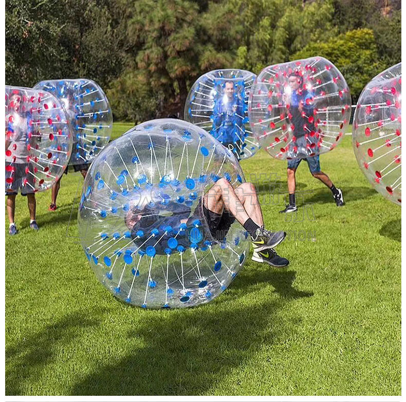 充气碰碰球_厂家趣味运动会道具充气碰碰球成人碰撞球雪地球 - 阿里巴