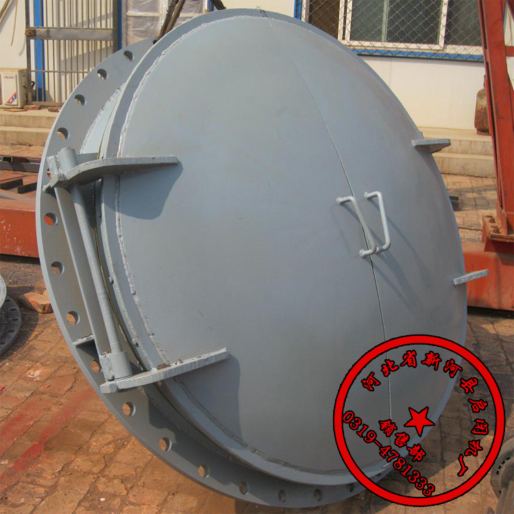厂家批发 水利管道泵站出水口拍门 dn500钢制拍门 厂家现货供应