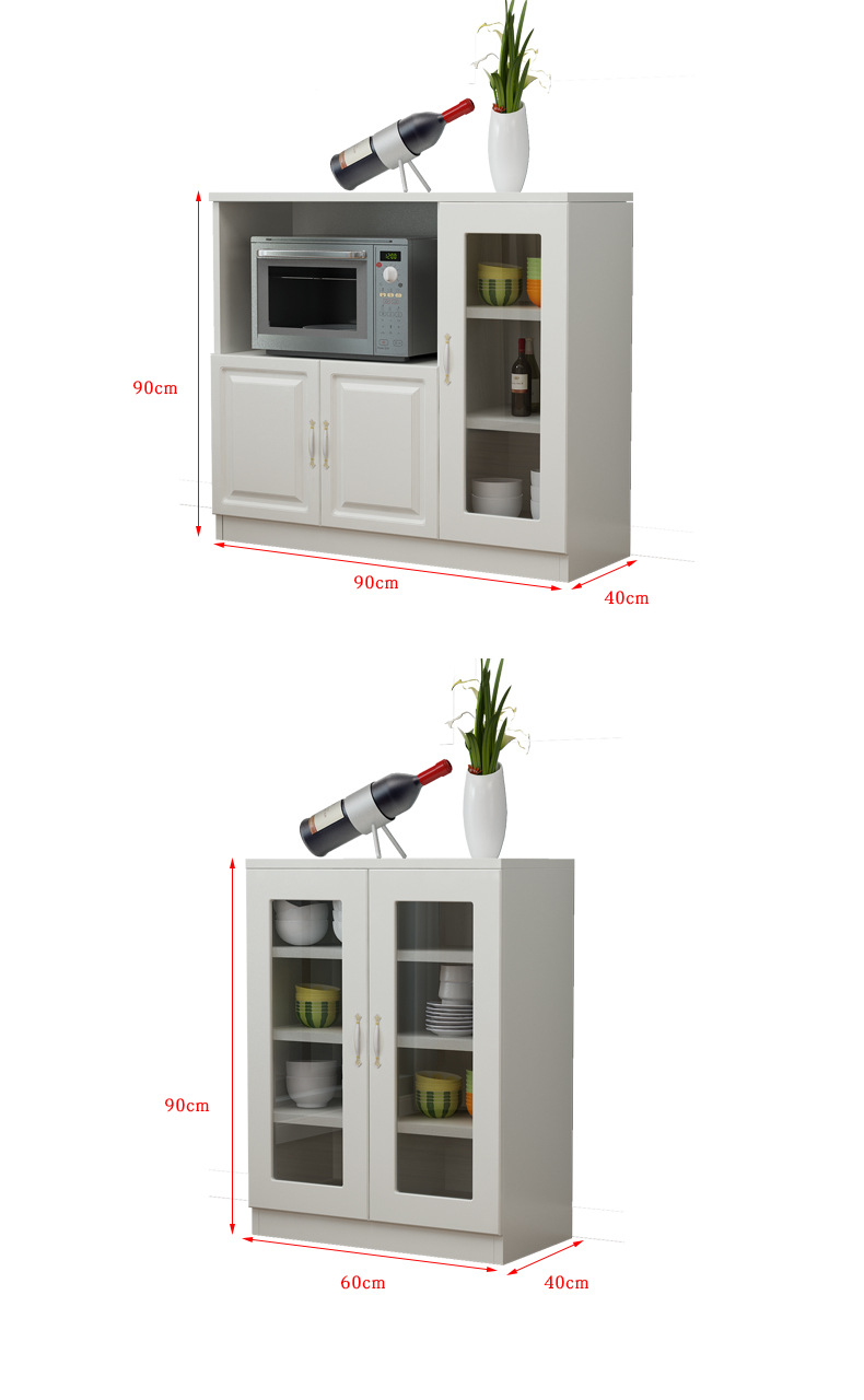 餐边柜现代简约餐厅橱柜碗柜北欧客厅带门储物柜多功能茶水柜收纳