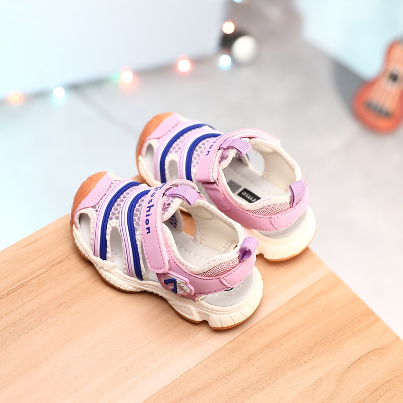 几米熊童凉鞋2020夏季新 儿童镂空透气凉鞋中大童 休闲凉鞋2-8岁