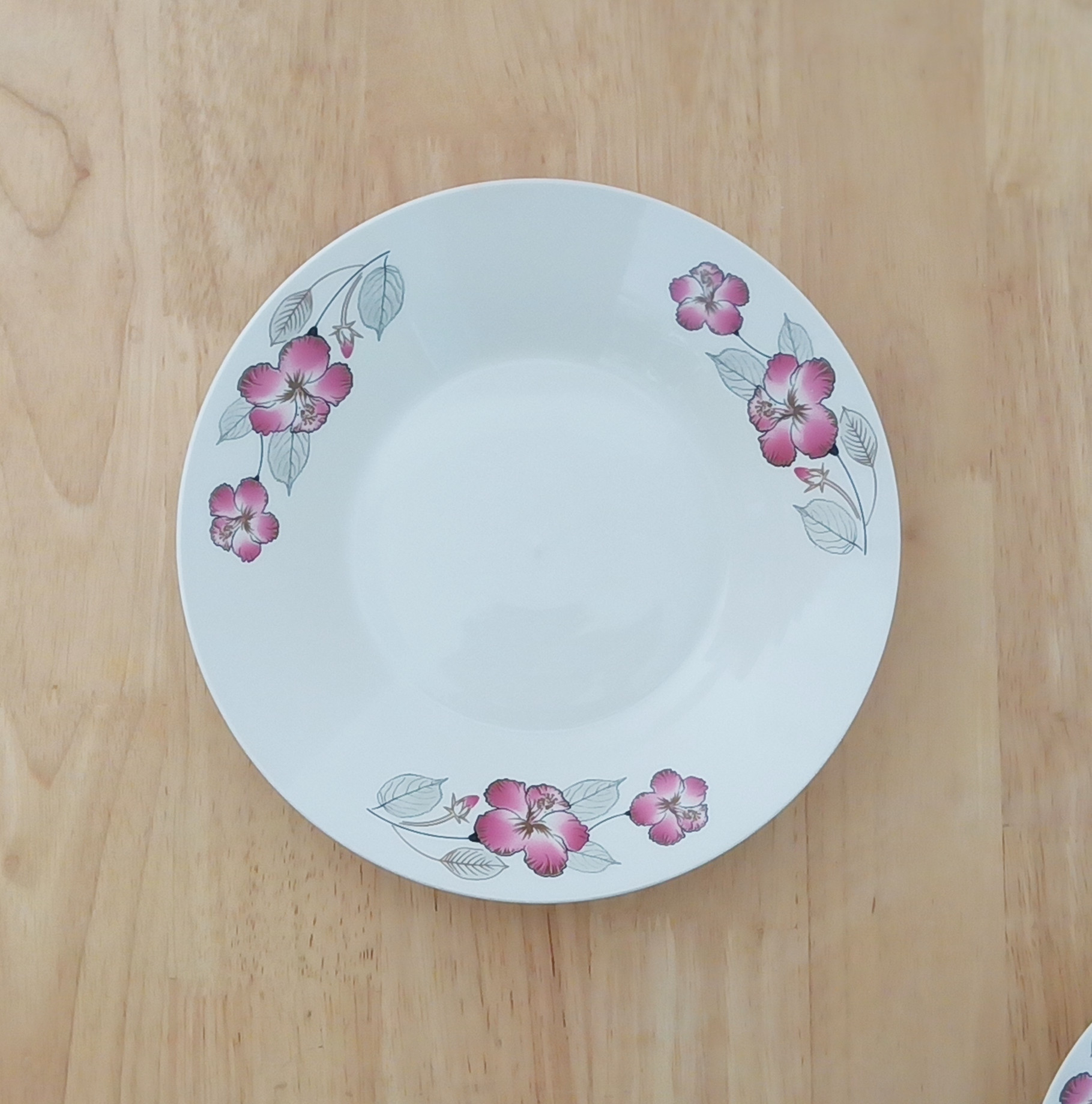 厂家直销 外贸出口陶瓷餐具 家用瓷盘 汤盘 菜盘