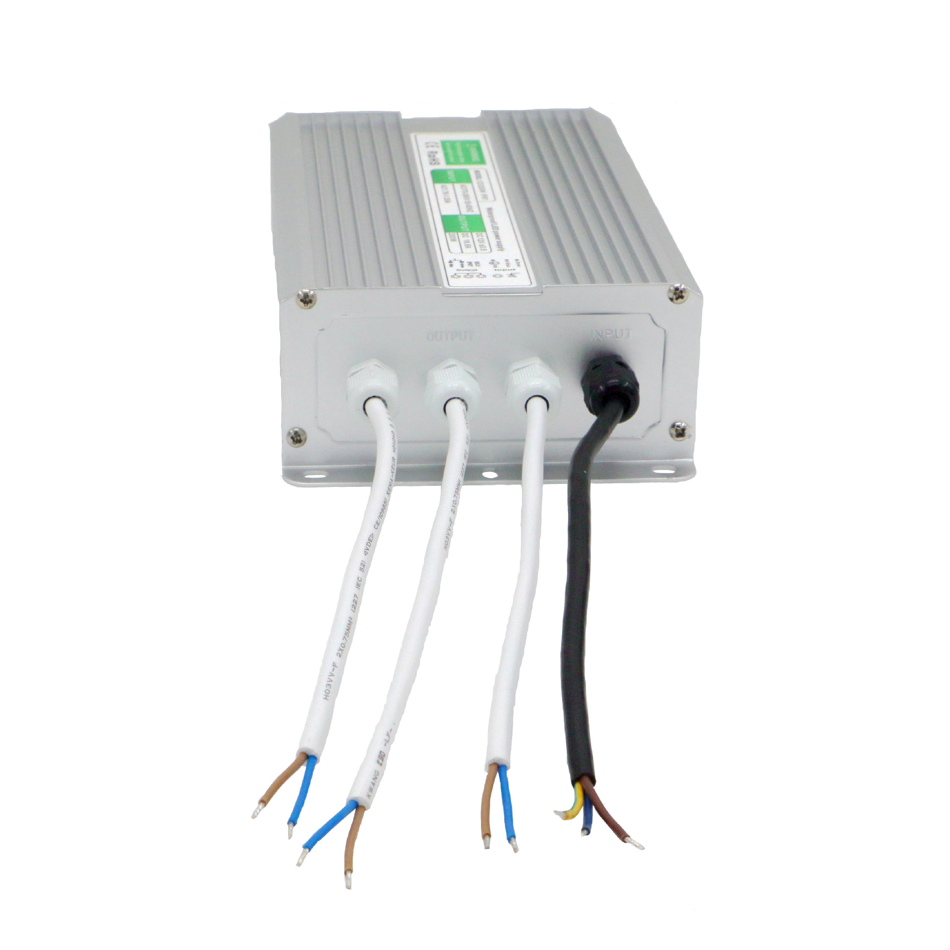 12v防水开关电源24v30w直流变压器10w20w60w120w150w200w室外ip67