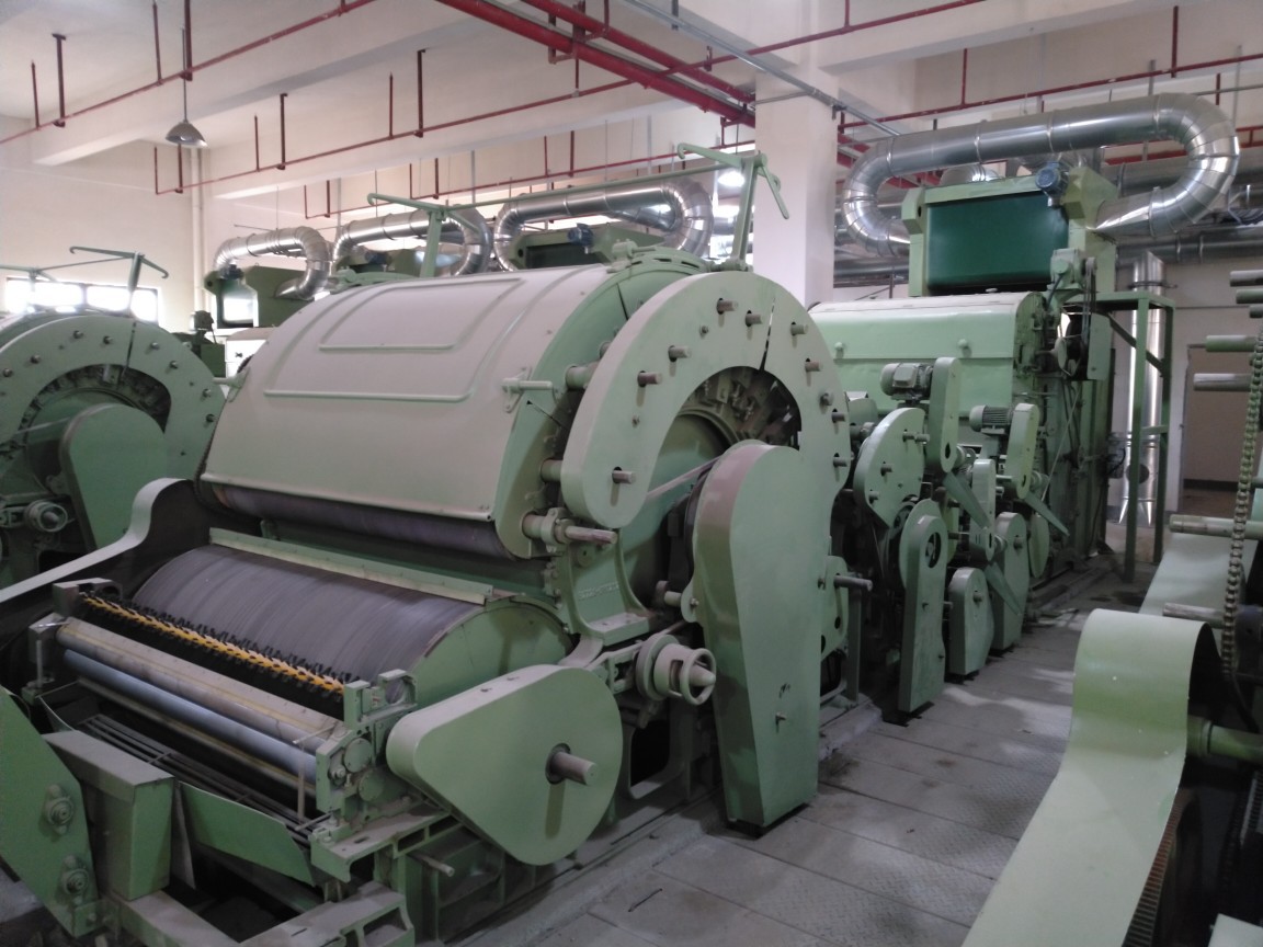 胶南王台厂家直销186系列羊绒梳理机械 价格从优质量保证