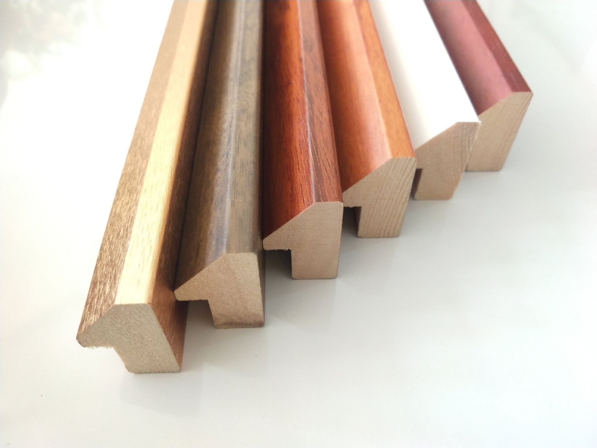 相框条实木包覆三角形线条定制免漆木条十字绣装饰直销定制型