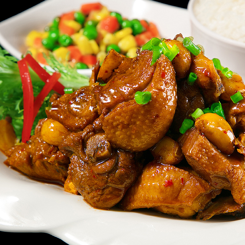 郝菜肴 啤酒鸭170g 外卖料理包10袋 盖饭速食加热煲仔盖浇饭 菜包