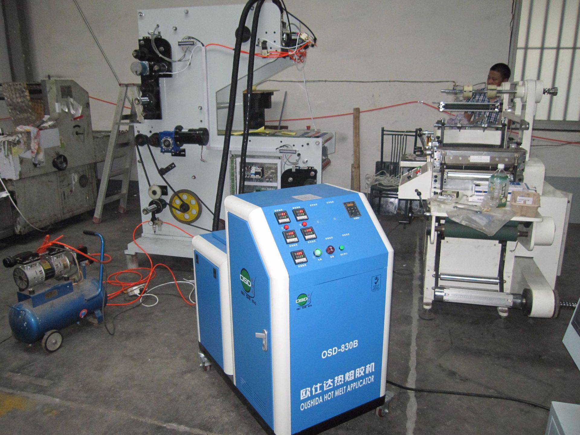 厂家供应热熔胶喷胶机 热熔胶手动喷胶机 热熔胶喷涂设备