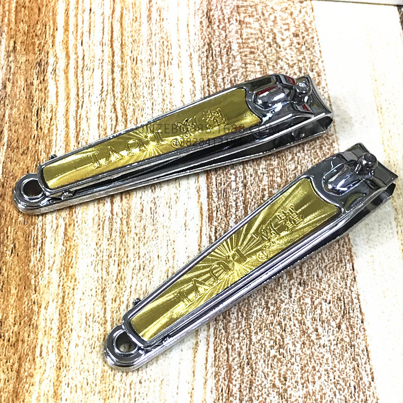 露威指甲钳 指甲刀 美容工具 618fg-a金面胶面指甲钳 修甲刀