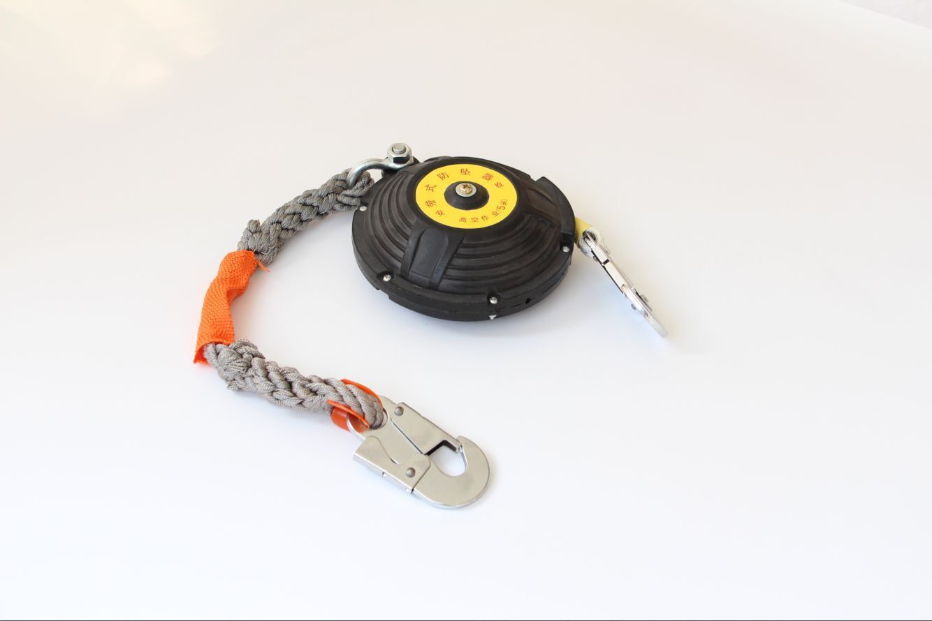 高空人体工业自锁器自控缓降器重型防坠绝缘织带防坠速差防坠器