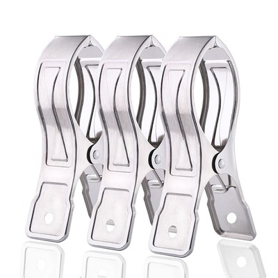 不锈钢晒被子夹子大号晾晒夹家用衣服晾被子防风夹子晾衣架夹固.