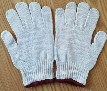 五指山呢绒700g线手套锁边加厚线手套棉纱手套