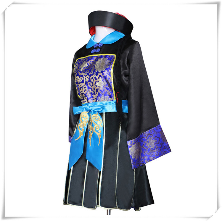 古装女僵尸服万圣节化装舞会演出鬼服清朝恐怖古代满族主播服装