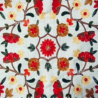 锁链绣 链目绣 链绣 链条绣