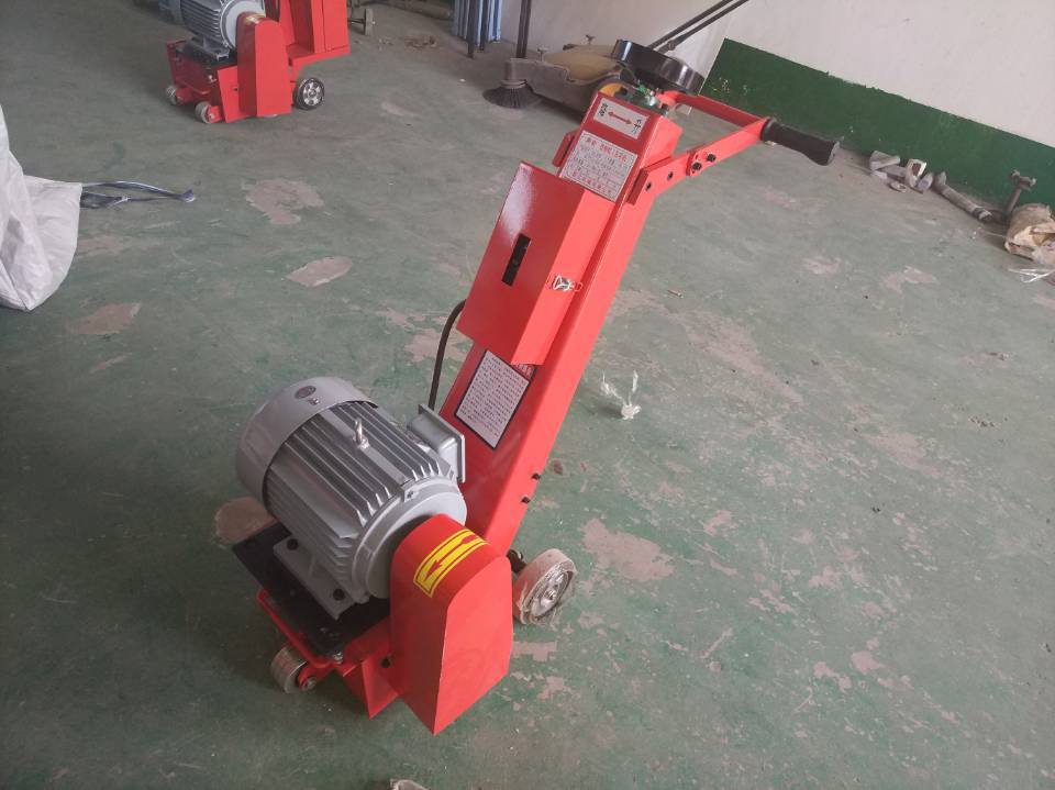 手推式电动铣刨机 250型地面拉毛机 混凝土路面翻新铣刨机