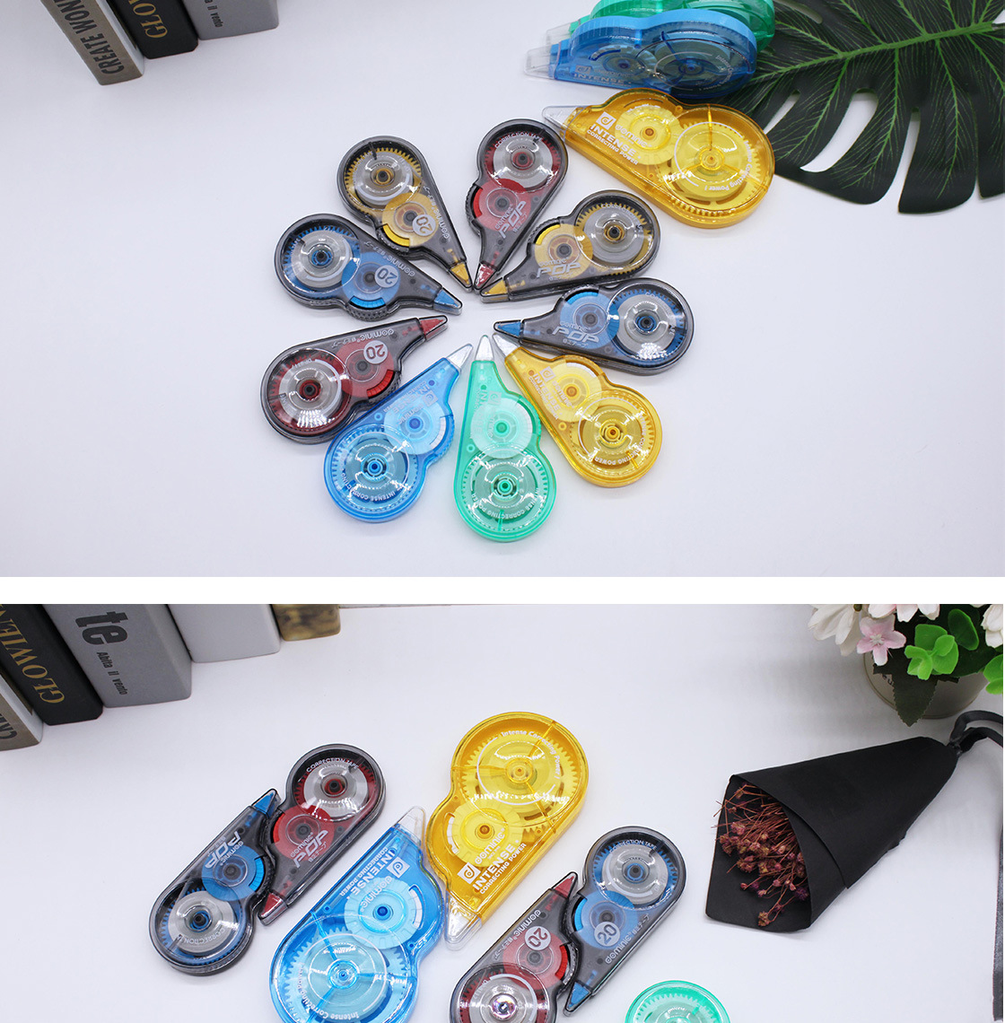 【特价五支100米】多咪尼修正带大容量涂改带可爱学生创意包邮