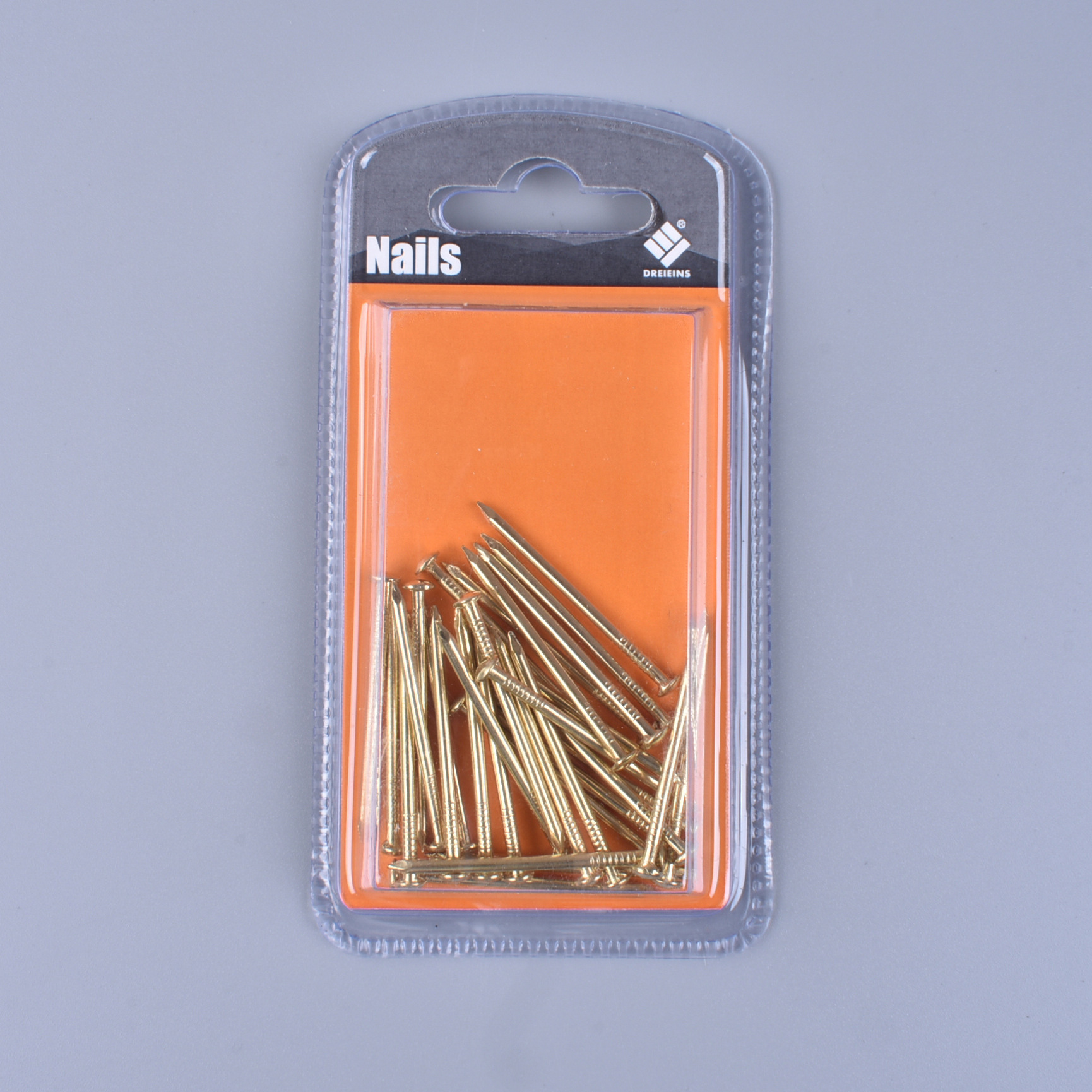 双泡壳铁钉钉子镀铜普通小五金组套超市新款