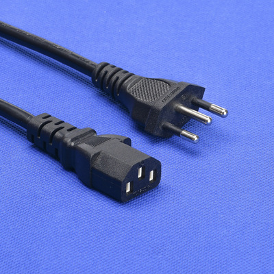 75平方1.5米品字尾巴西规插头电源线