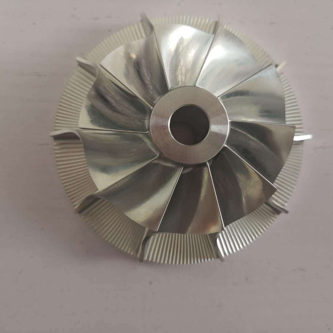 加工定制各种五轴铣削叶轮