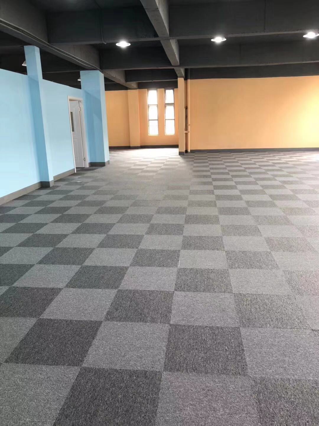 巨东办公方块地毯绿宝地毯tb50pvc丙纶拼接商务块毯酒店办公楼