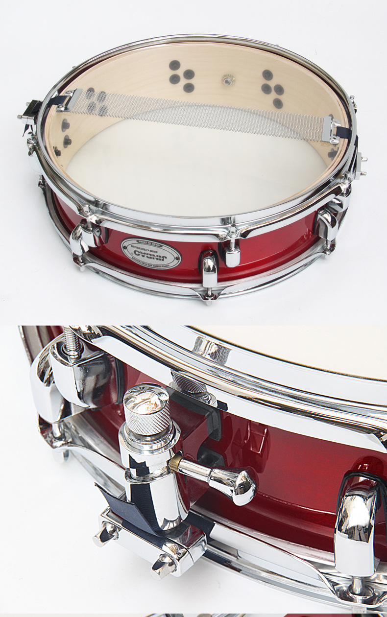 批发 津宝jbms1065木腔14英寸小军鼓少先队鼓乐队行进乐队军鼓