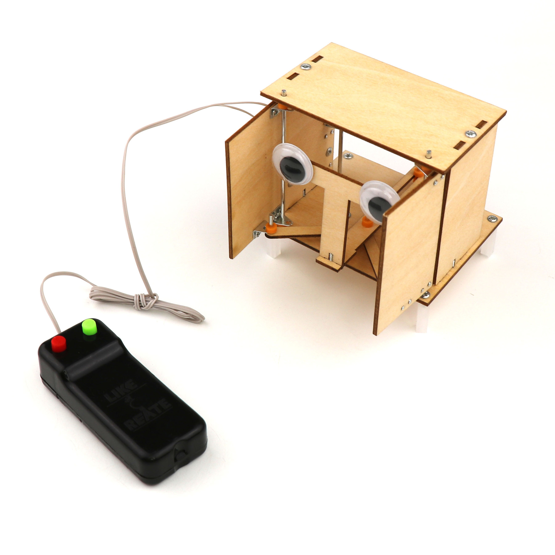 新升级版开门虫机器人科技小制作创意机械作品学生手工发明diy